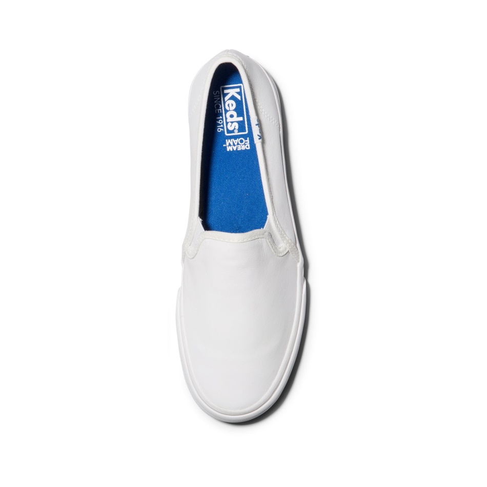 Keds Women's Double Decker Leather White