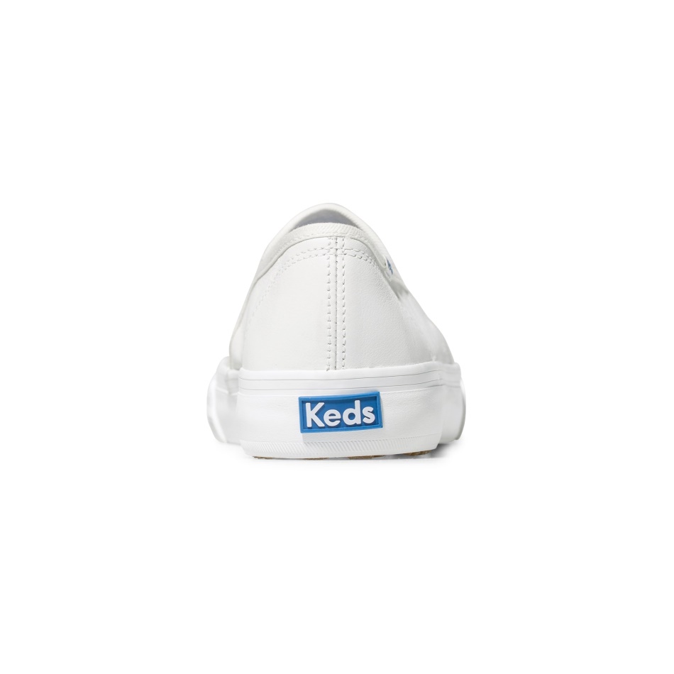 Keds Women's Double Decker Leather White