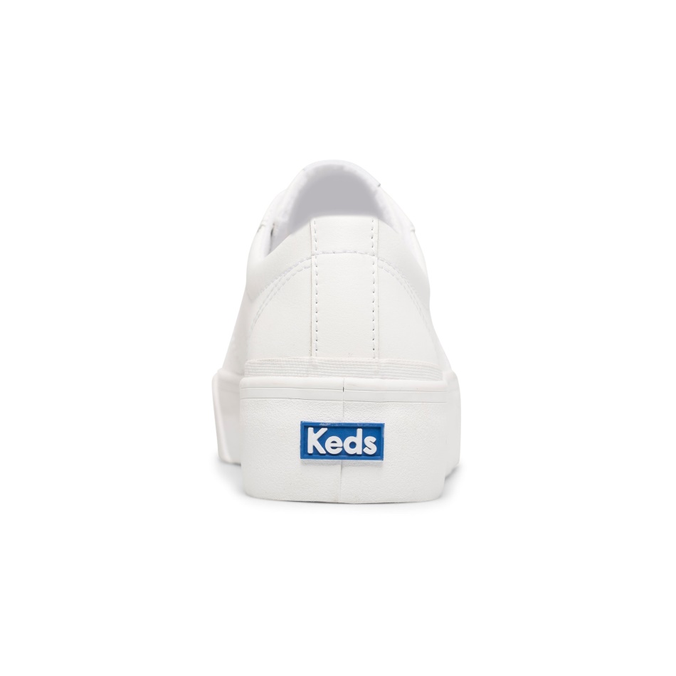 Keds Women's Jump Kick Duo Leather White