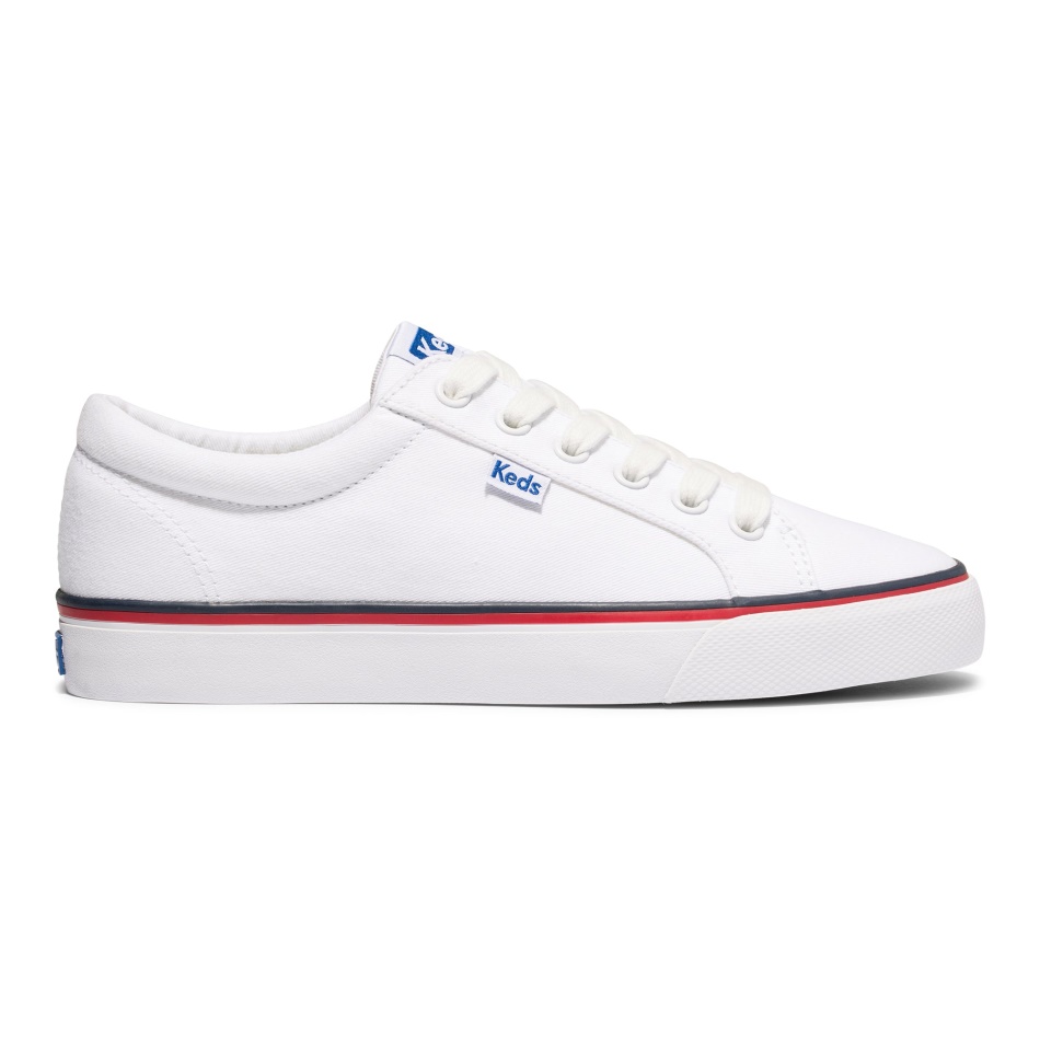 Keds Women's Jump Kick Feat. Organic Cotton White