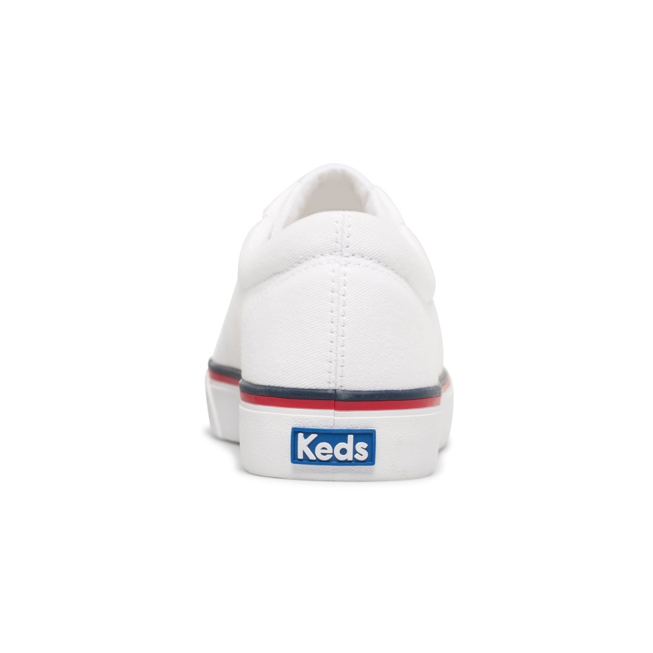 Keds Women's Jump Kick Feat. Organic Cotton White