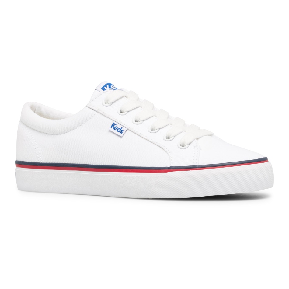 Keds Women's Jump Kick Feat. Organic Cotton White
