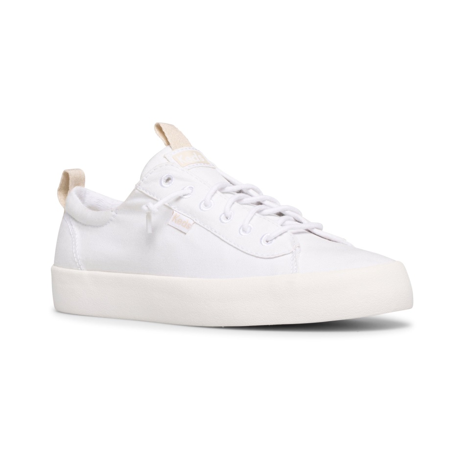 Keds Women's Kickback Organic Cotton White