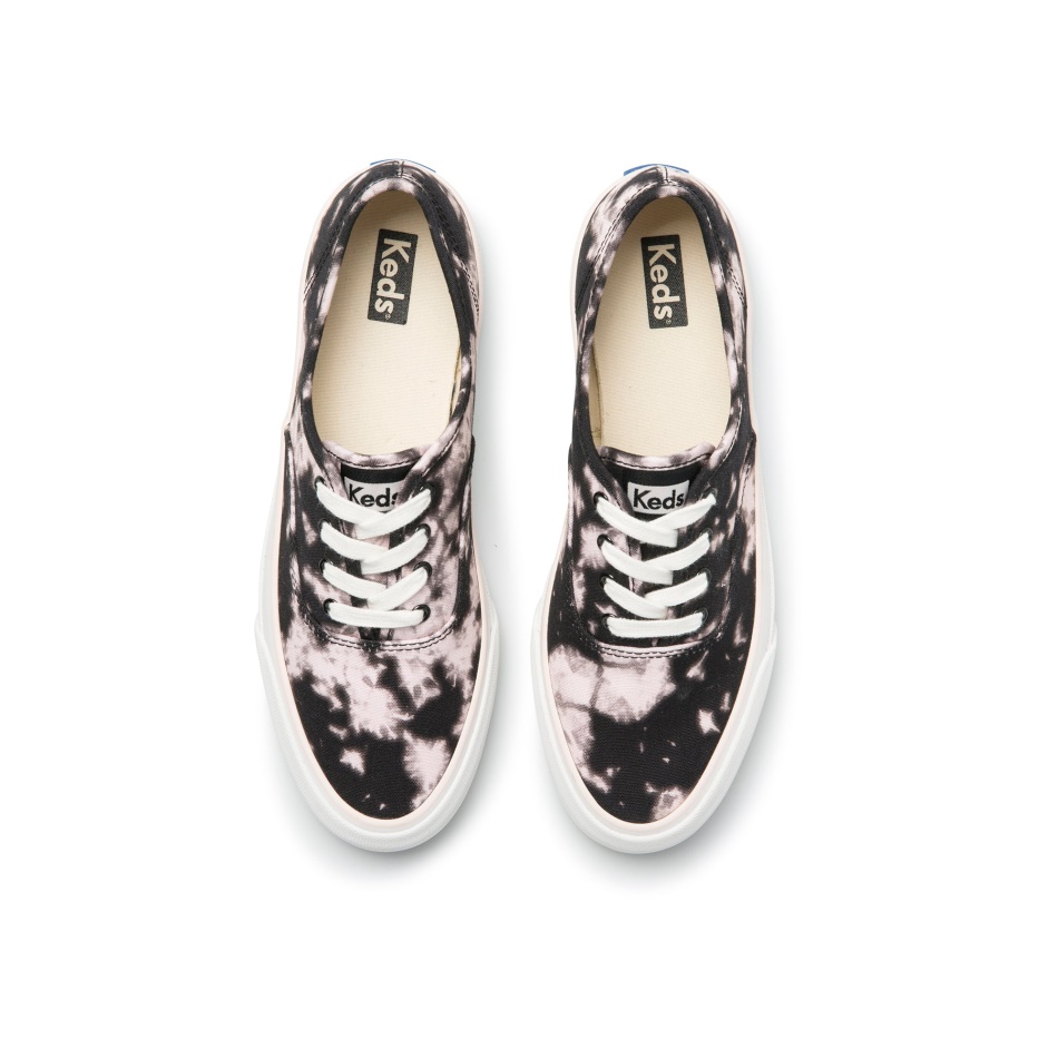 Keds Women's Surfer Tie Dye Feat. Organic Cotton Black