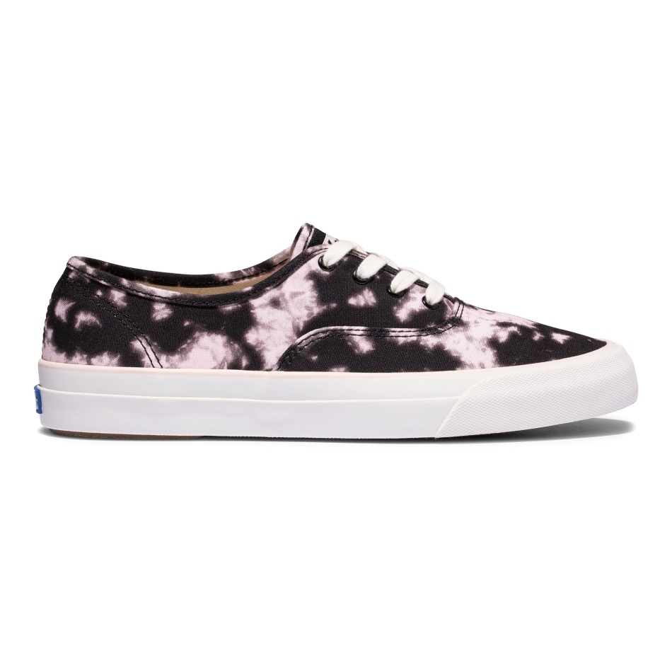Keds Women's Surfer Tie Dye Feat. Organic Cotton Black