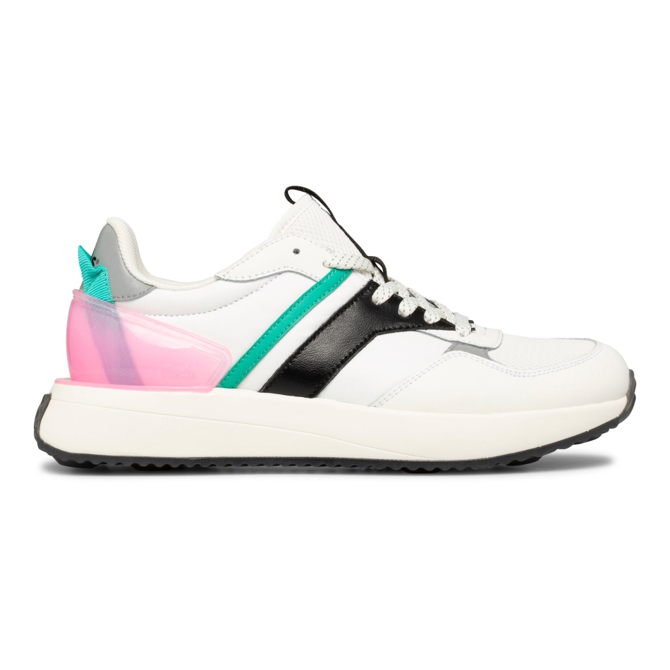 Keds Women's Tiasa White-Black-Pink