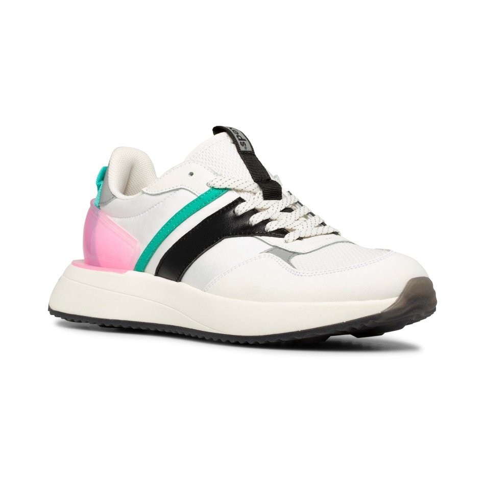 Keds Women's Tiasa White-Black-Pink