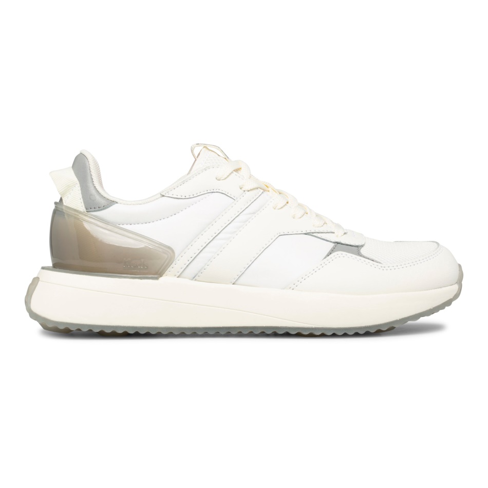 Keds Women's Tiasa White-Silver