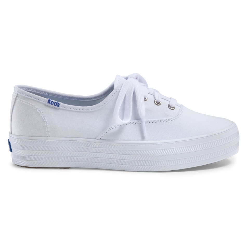 Keds Women's Triple CVO Canvas White