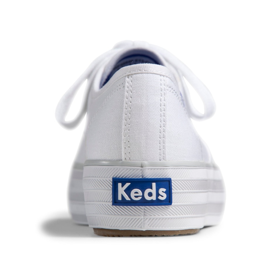 Keds Women's Triple CVO Canvas White