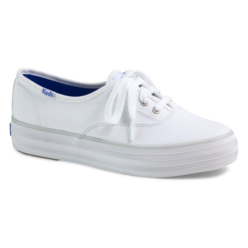Keds Women's Triple CVO Canvas White
