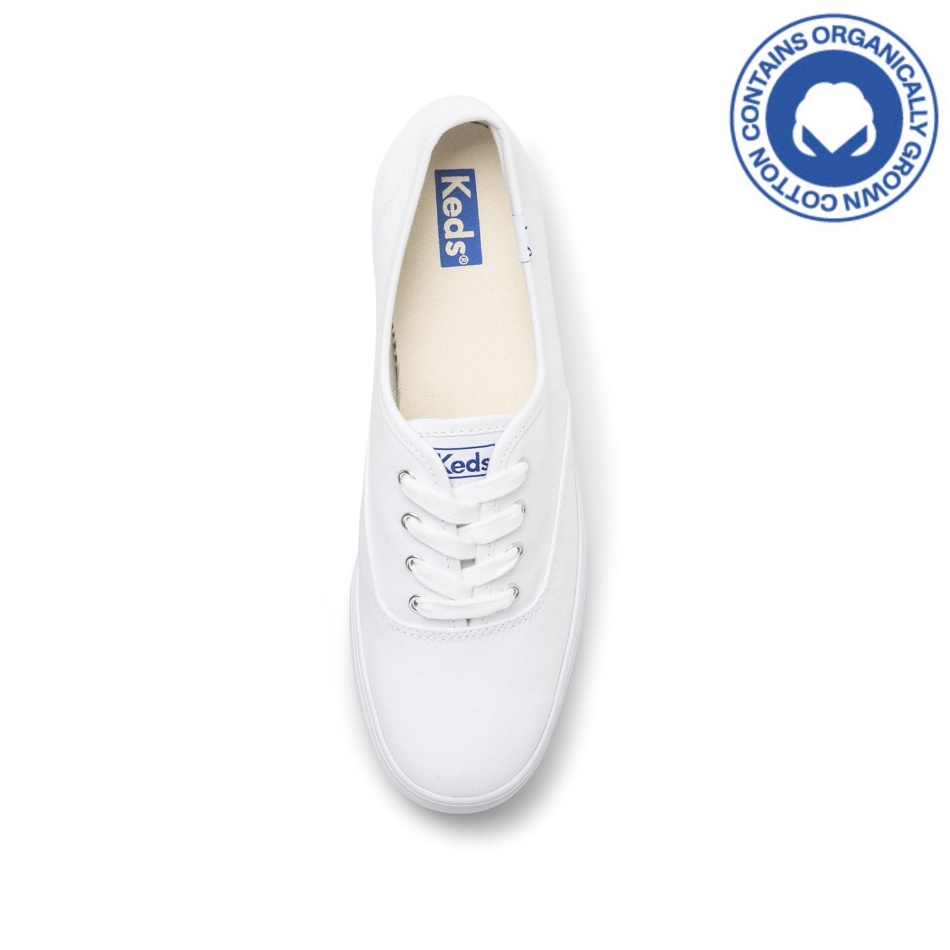 Keds Women's Triple Feat. Organic Cotton White