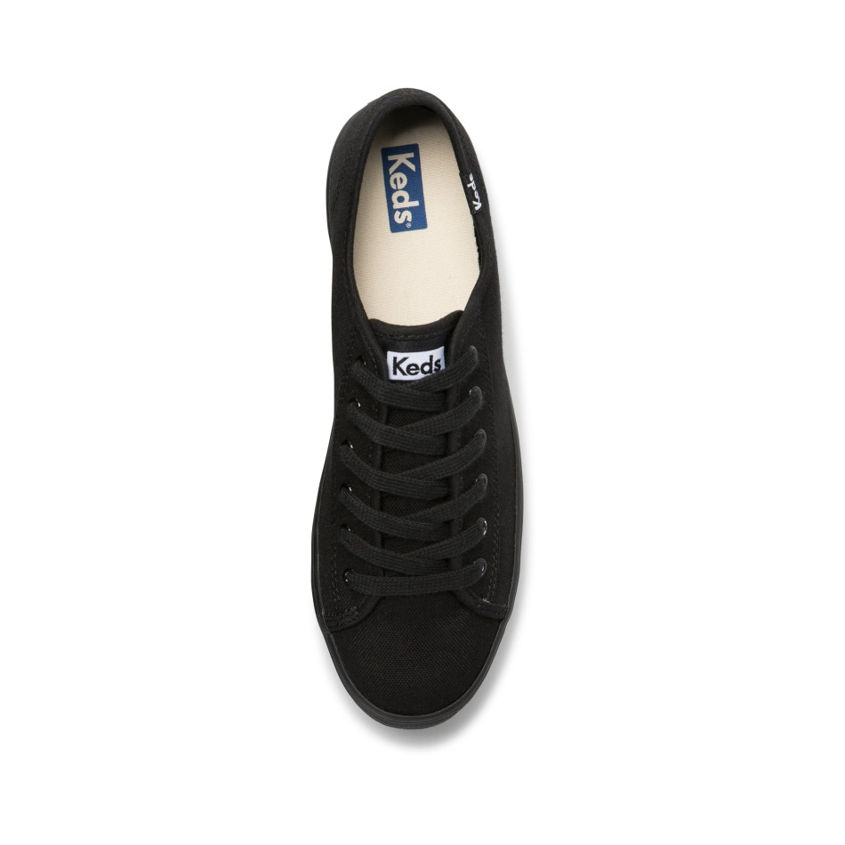 Keds Women's Triple Kick Feat. Organic Cotton Black Black