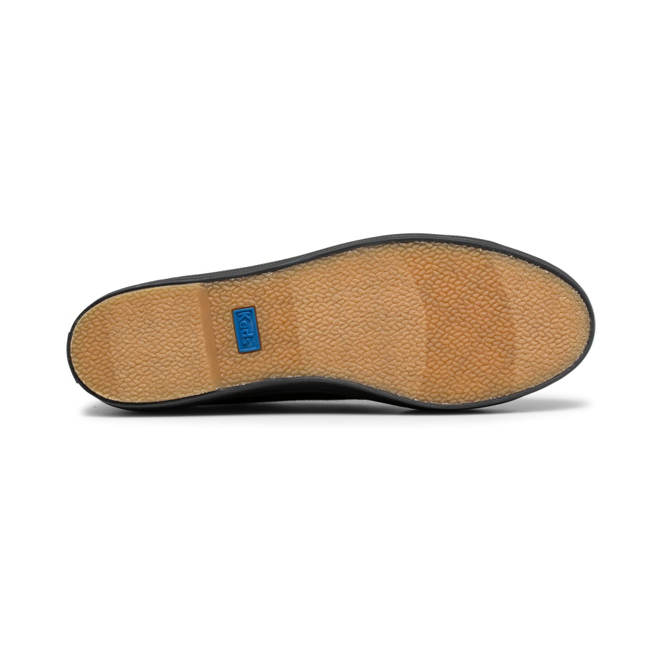 Keds Women's Triple Kick Feat. Organic Cotton Black Black