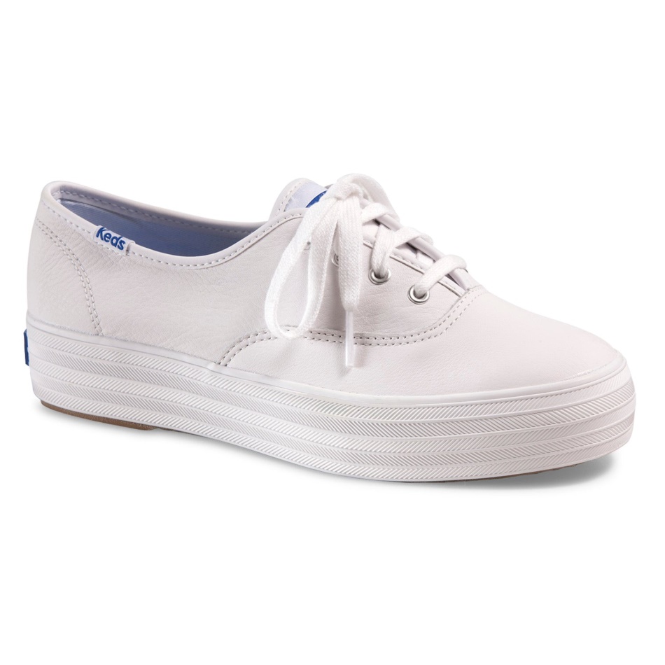 Keds Women's Triple Leather White