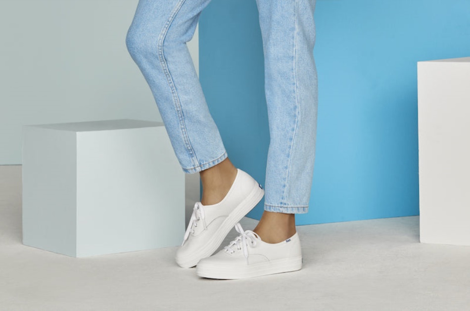 Keds Women's Triple Leather White