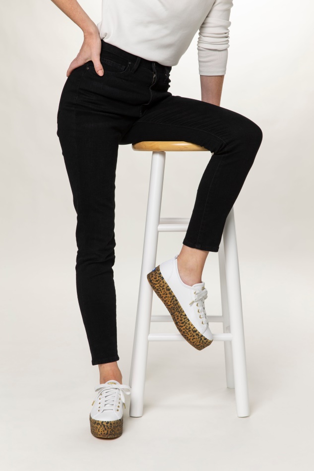 Keds Women's Triple Up Leather Foxing White